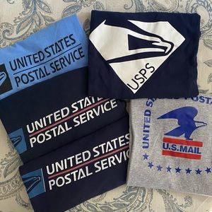 USPS TSHIRTS (five)